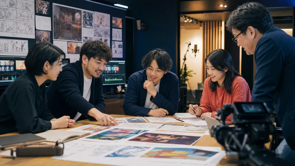 Plott BUZZCAST 経営統合事例を学ぶコンテンツ企業の経営チーム
